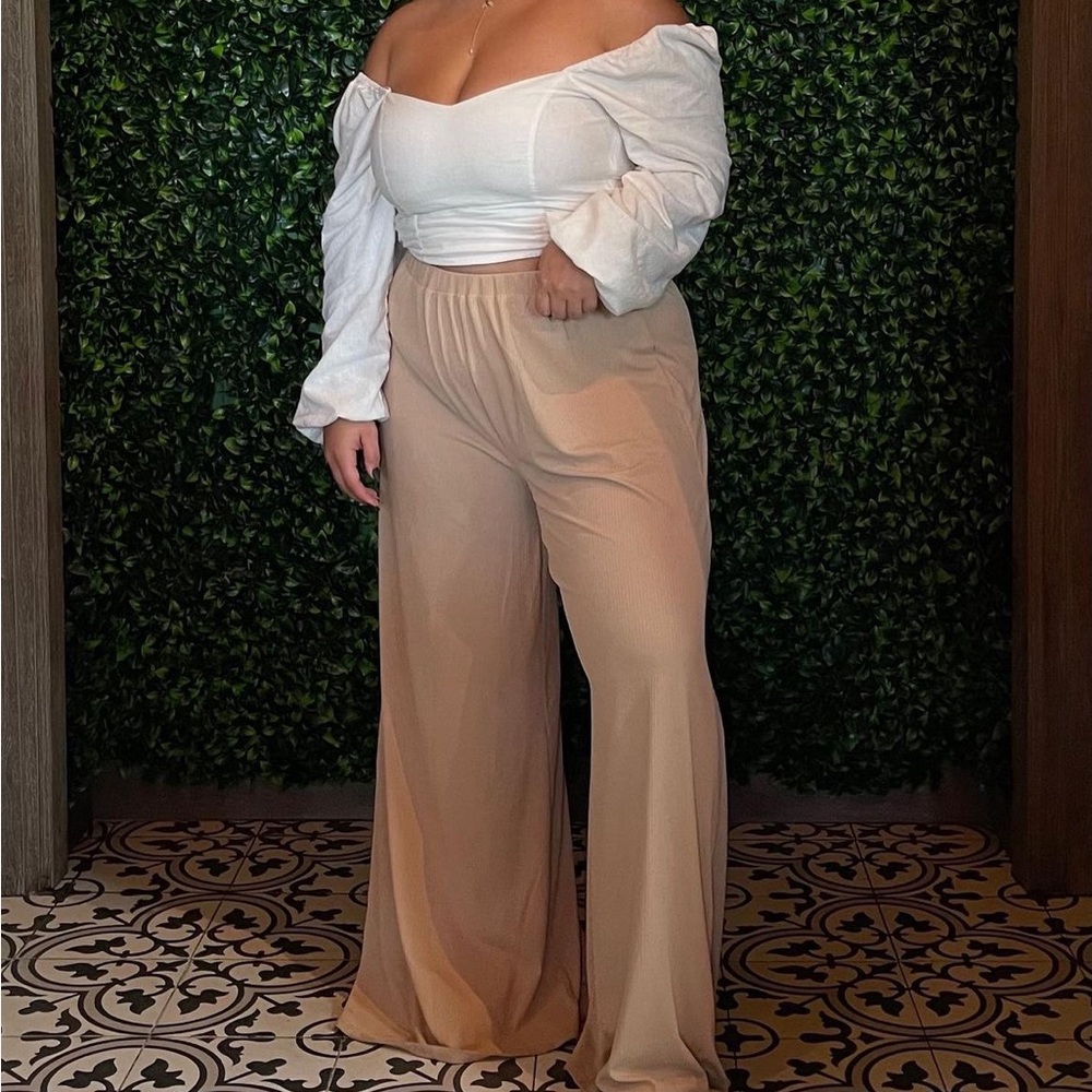 SheIn beige pants size L